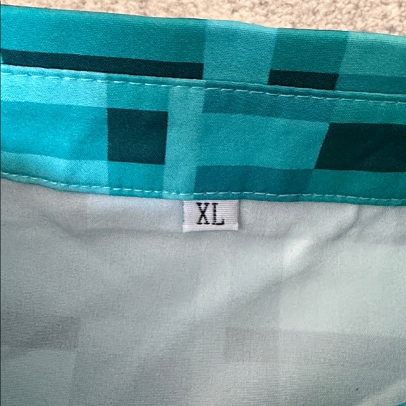 Women's Plaid Button Down Shirt - Blue and Purple - Picture 8 of 9